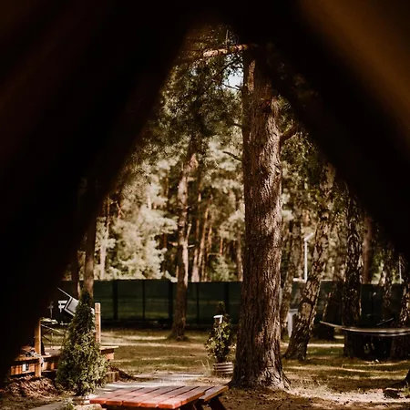Slowly Glamping Osada Nad Woda 豪华帐篷 Łazy