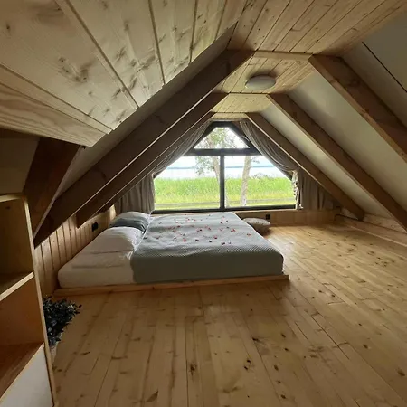 Luxusní stan Slowly Glamping Osada Nad Woda Łazy