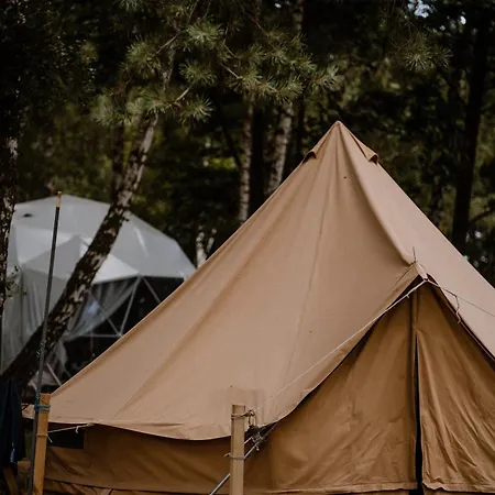 Slowly Glamping Osada Nad Woda Luxusní stan Łazy