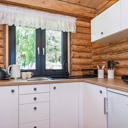 Luxusní stan Slowly Glamping Osada Nad Woda Łazy