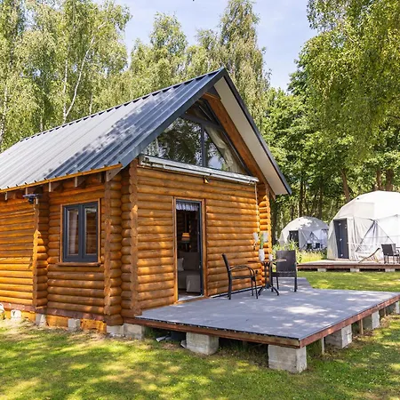 Slowly Glamping Osada Nad Woda Luxusní stan Łazy