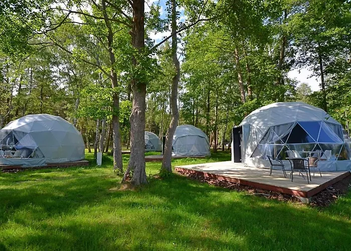 Slowly Glamping Osada Nad Woda Luxussátor Łazy