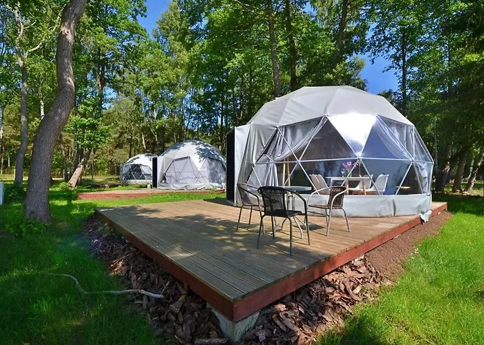 Slowly Glamping Osada Nad Woda Luxusní stan