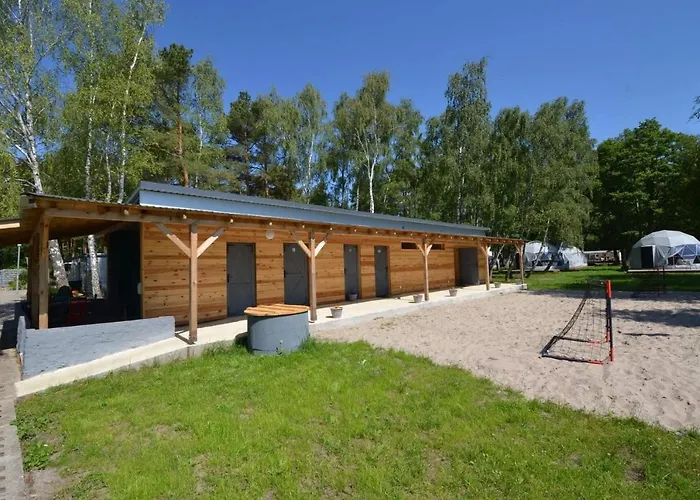 Slowly Glamping Osada Nad Woda Luxussátor Łazy