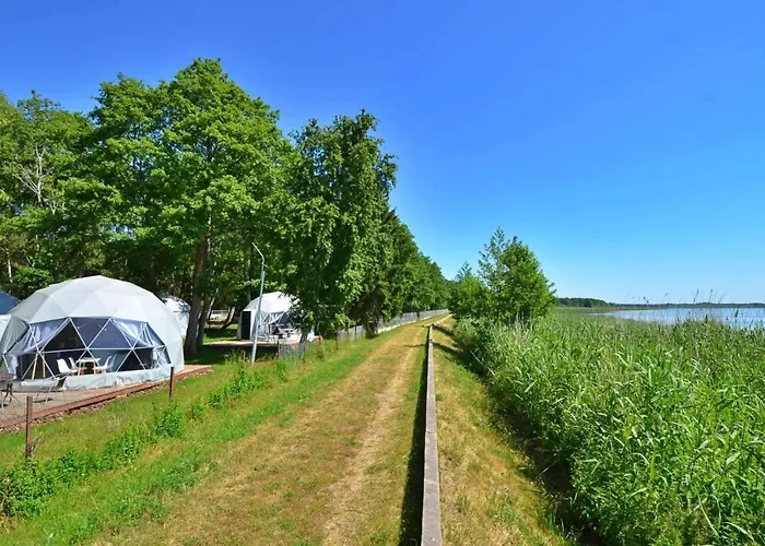 Luxusní stan Slowly Glamping Osada Nad Woda *