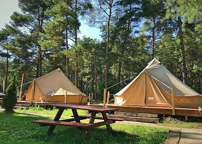 Slowly Glamping Osada Nad Woda Luxusní stan *