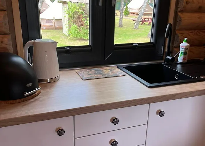 Luxussátor Slowly Glamping Osada Nad Woda *