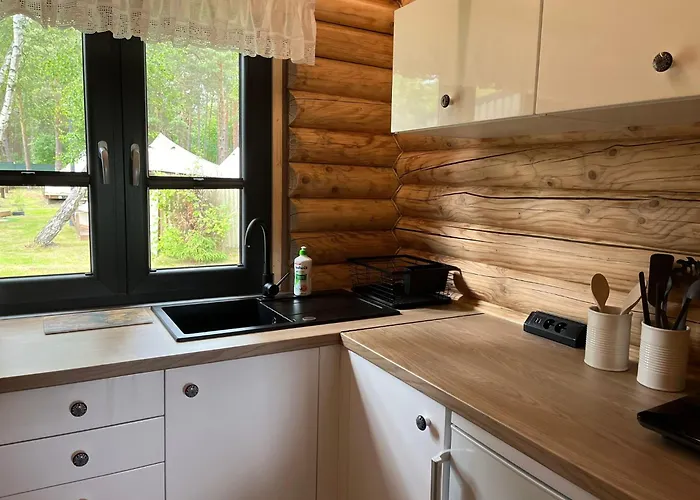 Slowly Glamping Osada Nad Woda Luxussátor Łazy