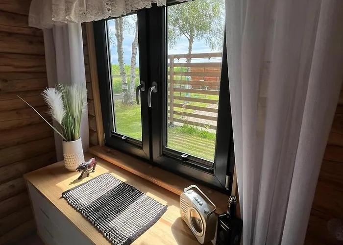 Luxusní stan Slowly Glamping Osada Nad Woda Łazy