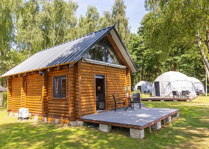 Slowly Glamping Osada Nad Woda Luxussátor Łazy