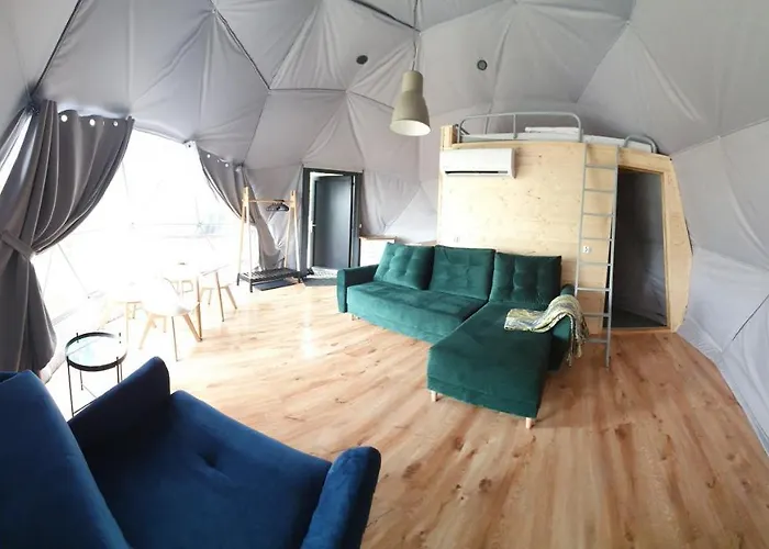 Slowly Glamping Osada Nad Woda Luxussátor Łazy